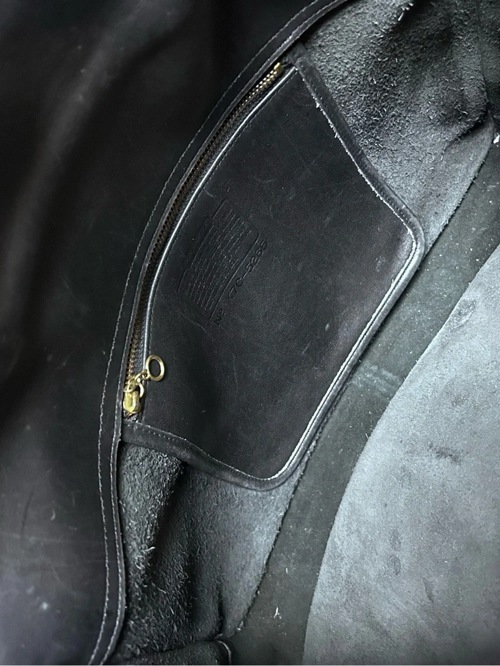 Vintage 1997 Coach 5285 Black Leather Messenger Briefcase Laptop Bag USA